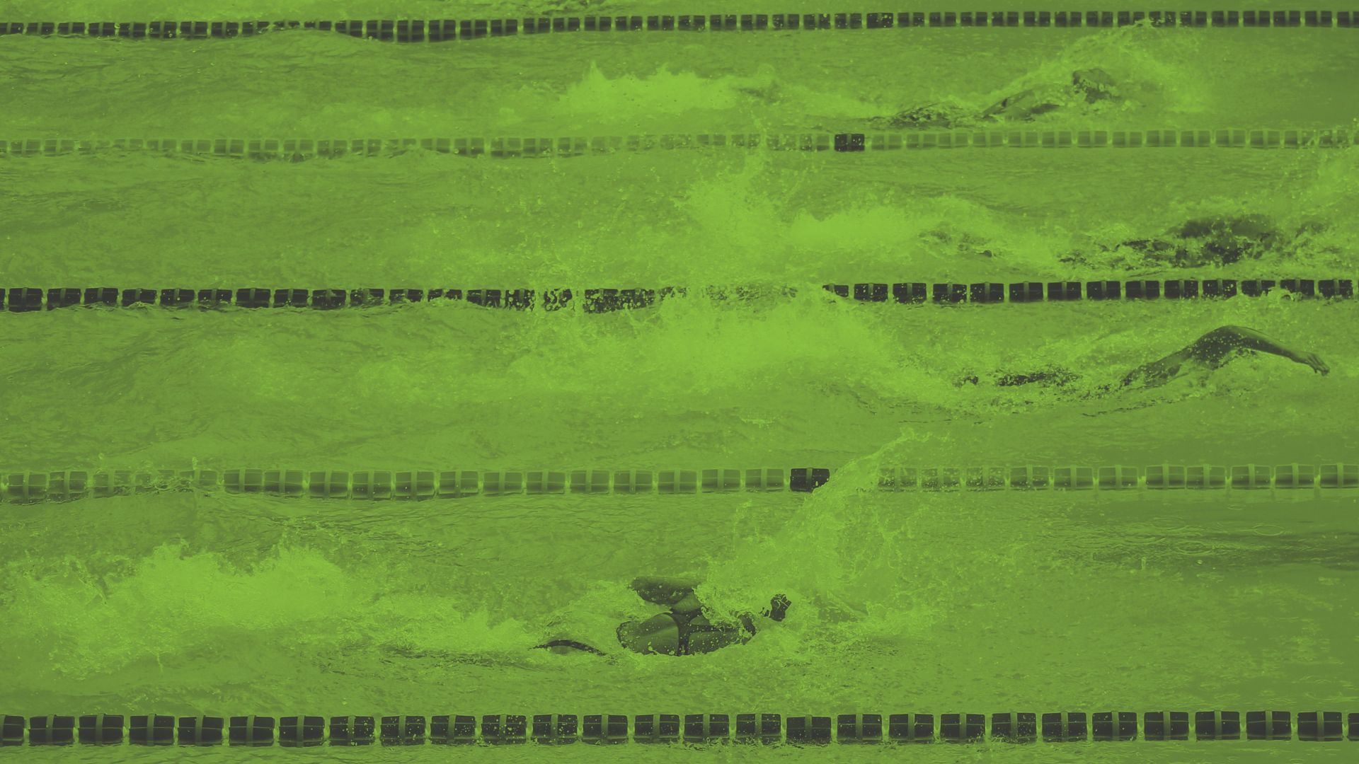 An image of swimmers in a municipal or school pool - this award funds schools with sports facilities that can be shared with the wider community