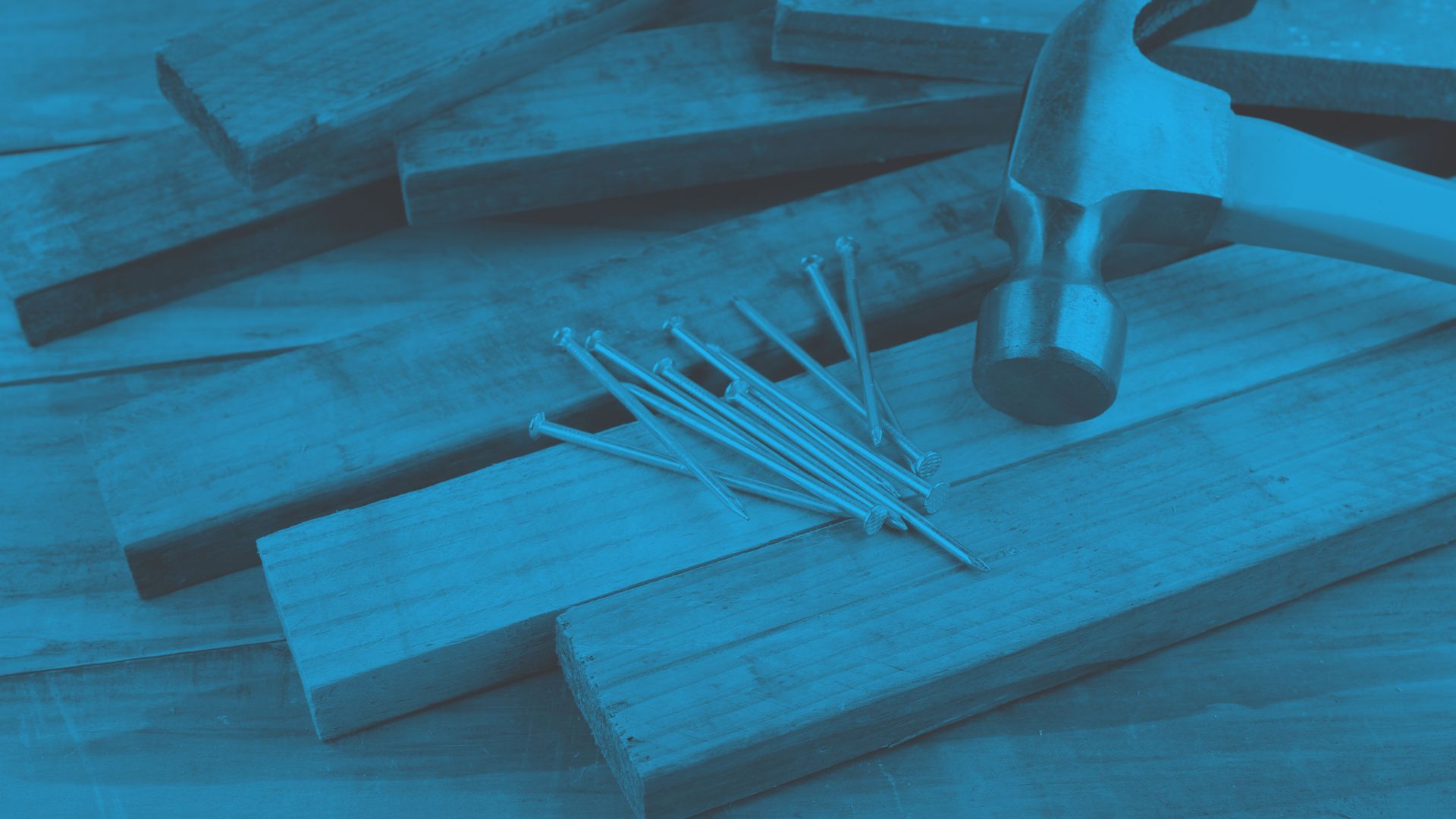 Photo of hammer and nails to illustrate repair and maintenance grants